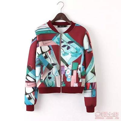 2016秋冬爆款歐美印花棒球服外套女裝批發(fā)指南 廠家直銷優(yōu)勢(shì)解析